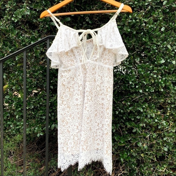 For Love & Lemons Rosemary lace mini dress - Picture 3 of 9